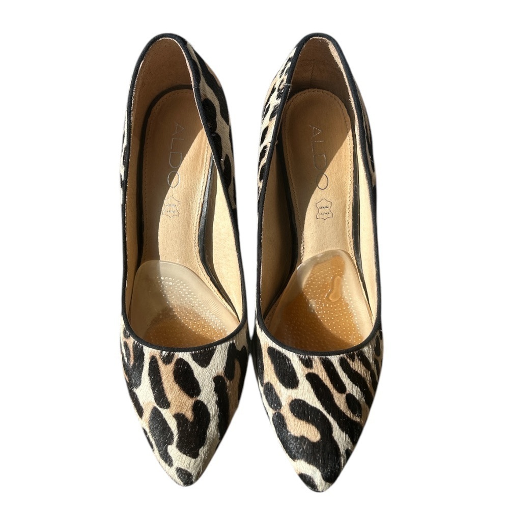 Aldo Frited Cheetah Print Heels - Picture 3 of 16
